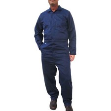 Tillman 6950B 9 oz. Navy Flame Resistant Westex Indura Coveralls Small