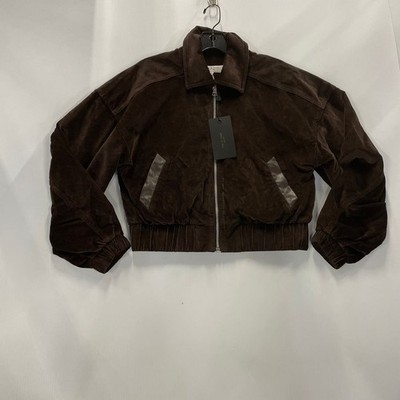 RAG & BONE Lara Corduroy Jacket Women's Size XS Dark Brown