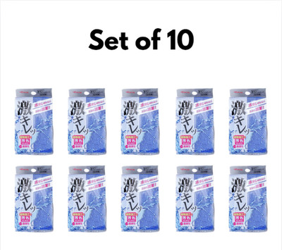 AISEN Kitchen Sponge Dish Washing Draining Water Made in Japan Set of 10