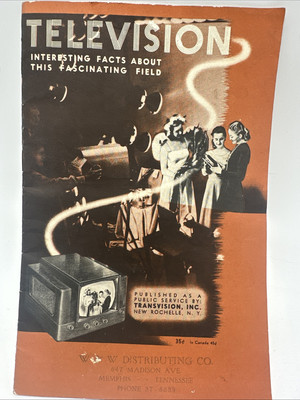 Television Interesting Facts About This Fascinating Field Transvision Booklet