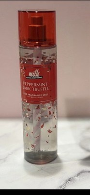 Bath & Body Works Milk Bar PEPPERMINT BARK TRUFFLE Fine Fragrance Mist 8oz NEW