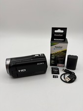 Sony HDR-CX330 HD 1080P Handycam Camcorder Video Camera w/60x Zoom Bundle Tested