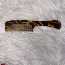 Vintage 1975- Goody Mock Tortoise Unbreakable Super Comb- #549- Made in USA