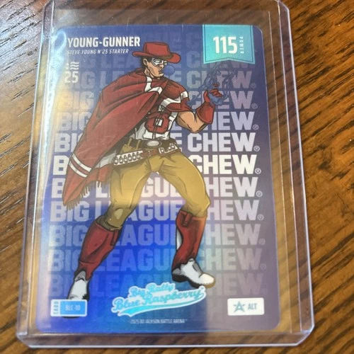 Young-Gunner Bo Jackson Battle Arena 2025 NSCC Promo BLC-10 Raspbery Steve Young