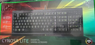 Razer Cynosa Lite Gaming Tastatur ES Layout Chroma RGB Schwarz NEU L3