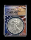 2026 ANACS MS70 Silver Eagle Dual Date Daniel Carr Declaration Privy Overstrike