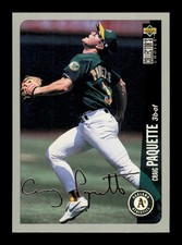 1996 Collector's Choice #644 Craig Paquette Silver Signature Oakland Athletics