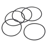 5Stk Nitrilgummi O-Ringe 52Mm Ad 48Mm Id 2Mm Breite Metrische Dichtung Schwarz