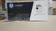 HP 655A Black Toner Cartridge Factory Sealed