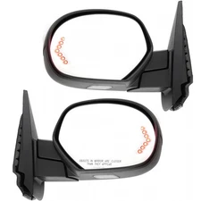 For GMC Yukon XL 2500 2007-2013 Door Mirror Passenger & Driver Power Folding