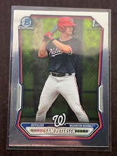 2026 Bowman Chrome #BCP-122 Sam Petersen 1st Bowman