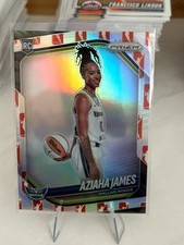 2025 Panini WNBA Prizm Aziaha James Dicks Exclusive WNBA Logo
