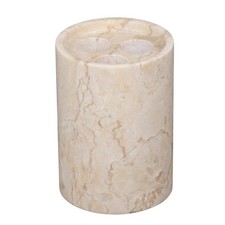 Champagne Marble Inverary Toothbrush Holder