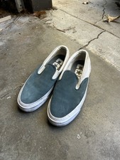 Converse CONS One Star CC Pro Suede Slip Shoes - Faded Spruce / Egret