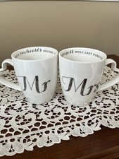 Mr and Mrs Coffee Mugs Set - Gifts For Bride ...