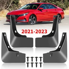 4pcs For Hyundai Elantra Splash Guard Fender Mud Flap Guard Mudguard 2021~2023