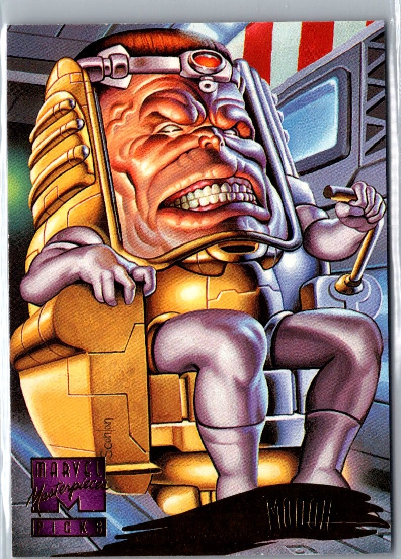 1995 Fleer Marvel Masterpieces #133 Modok