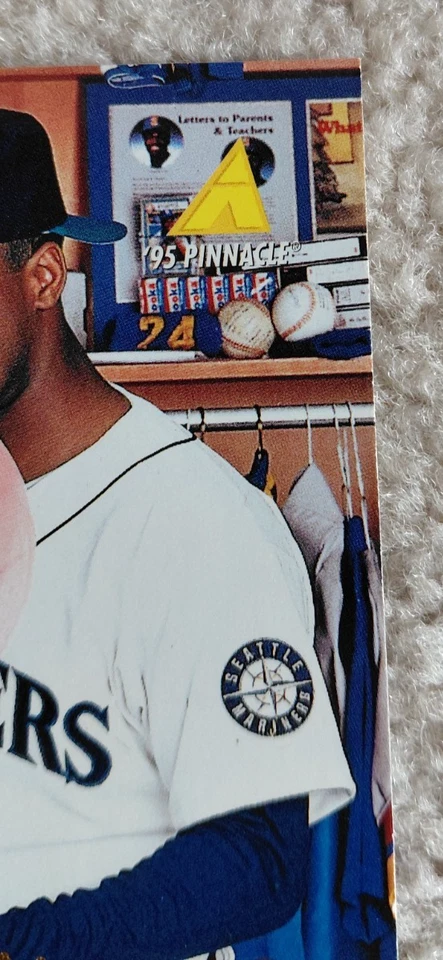 Ken Griffey Jr 1995 Pinnacle 128 Bubble Gum знаковая карта HOF винтажная 95 90-е основание Mlb - Изображение 4 из 4
