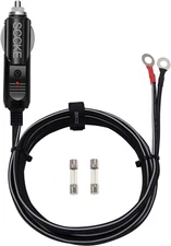 Heavy-Duty 14AWG 20A Male Plug Cigarette Lighter Adapter Power Supply Cord 