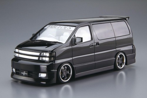 Aoshima Bunka Kyozaisha 1/24 The Tuned Car Series n.43 Nissan Fabless APE50 Elg - Foto 2 di 7