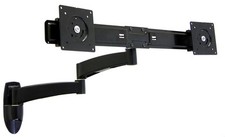 Ergotron 45-231-200,200 Series Dual Monitor Arm Two Monitor Mount