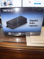 TRENDnet TPE-115GI Gigabit PoE Injector NEW Sealed Box