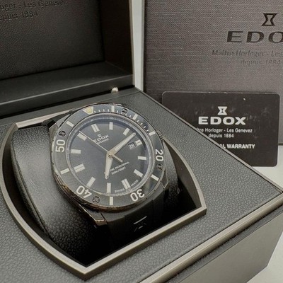 EDOX Chronoffshore-1 Professional 80088-37N-NIN Automatik Schwarz PVD 300m Uhr