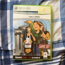 Fable II (Xbox 360) CUSTODIA GAMESTOP senza manuale  