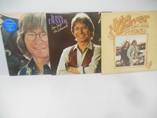 LOT of 3 JOHN DENVER nr mint vinyl lps WINDSONG, BACK HOME AGAIN, SOME DAYS
