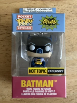 💥Funko Pocket Pop Keychain  1966 TV Series HOT TOPIC Exclusive Batman 💥 - Image 1 of 4