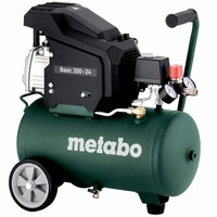 Metabo Kompressor Basic 200-24, 1,2 Kw, 8 Bar, 24 Liter