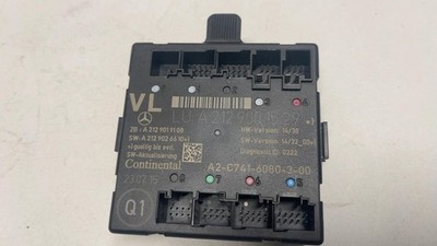 2013-2017 MERCEDES E-CLASS Chassis Brain Box door Control Unit Front Left OEM