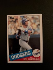 1985 Topps #418 - Ken Landreaux - Los Angeles Dodgers - Near Mint
