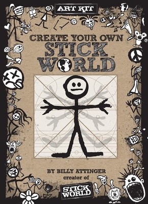 Create Your Own Stick World Kit: Includes technique book, pens,  and 80 page...