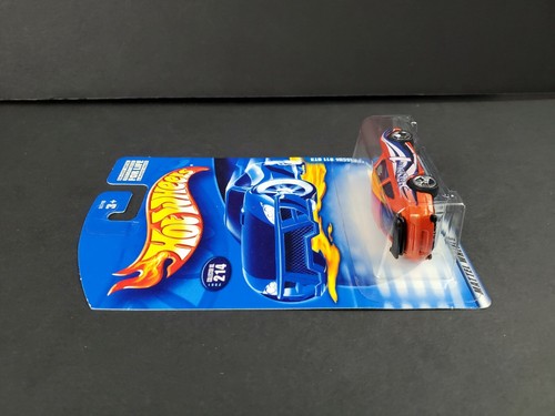 2001 Hot Wheels Porsche 911 GT3 #214 Orange 3sp Exotic Diecast Car 53743 - NEW - Picture 4 of 9