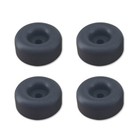Cargo Trailer Ramp Door Replacement Black Rubber Bumper 2.5" Round w/Hole 4pcs