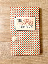 The Merrie Christmas Cookbook Peter Pauper Press 1984 Holiday Cooking Vintage
