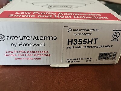 Firelite H355HT | High TEMP Heat DETECTOR. NIB