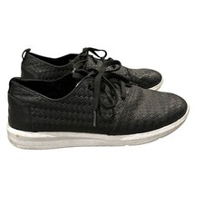 Tom  s Woven Black Textured Sneakers 8