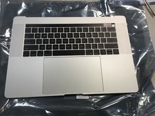 OEM MacBook Pro A1707 2016 2017 15" Silver Top Case Keyboard  Battery Grade A