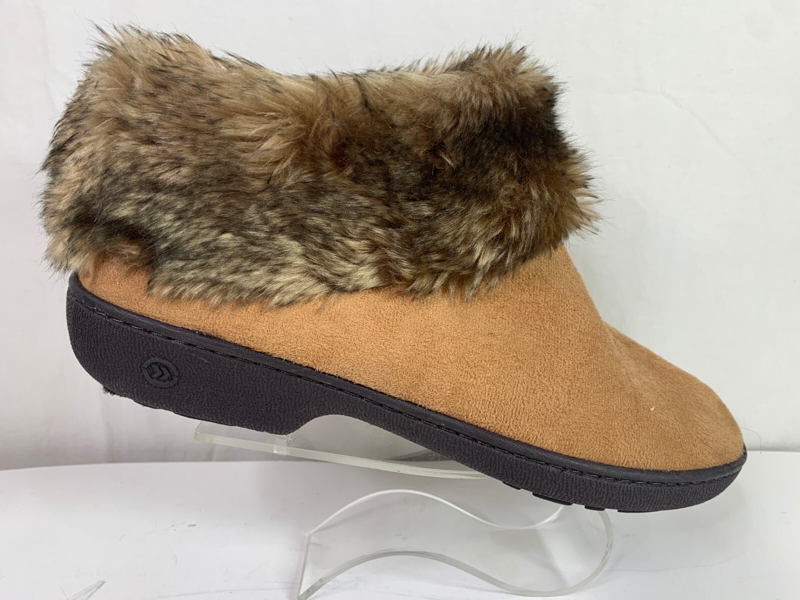 SAOLA Stivali Isotoner marroni foderati in pelliccia sintetica stile suola rigida ciabatte stivaletti donna 8 5 9