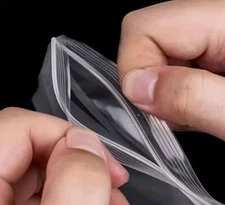 3" x14" Clear 2mil Reclosable Zipper Plastic Poly Bags 1000pcs