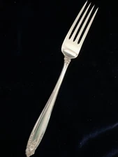International Sterling Flatware, Prelude, Dinner Fork, 7 1/4 inches, no mono