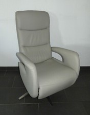 Polinova Höffner meinSofa Drehsessel Sessel Beige Franzi-L Leder Relexsessel