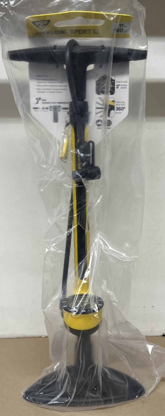 JoeBlow Sport III Bicycle Tire Floor Air Pump
