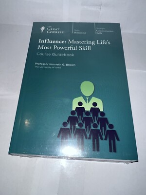 The Great Courses INFLUENCE: MASTERING LIFE'S MOST POWERFUL SKILL-DVD & Book