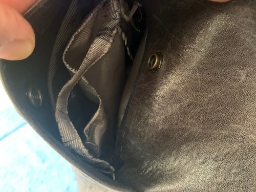 Marc Buchanan Pelle Pelle Brown Bomber Leather Jacket Men's size 56 PLEASE READ - Picture 11 of 22