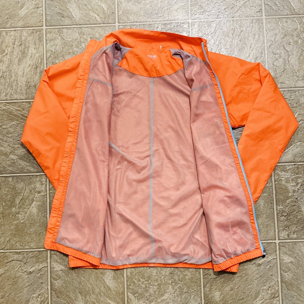 Ping Lightweight Golf Jacket Full Zip Sensorwarm Bright