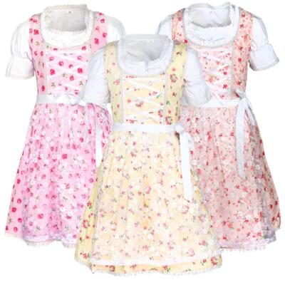 Kinder Dirndl Trachtenkleid Felicitas Spitze 3 teilig MS-Trachten