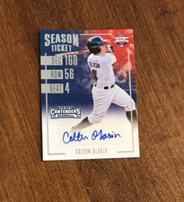 Colton Olasin 2016 Contenders Season Ticket Auto 15U-CO USA Bethune Cookman